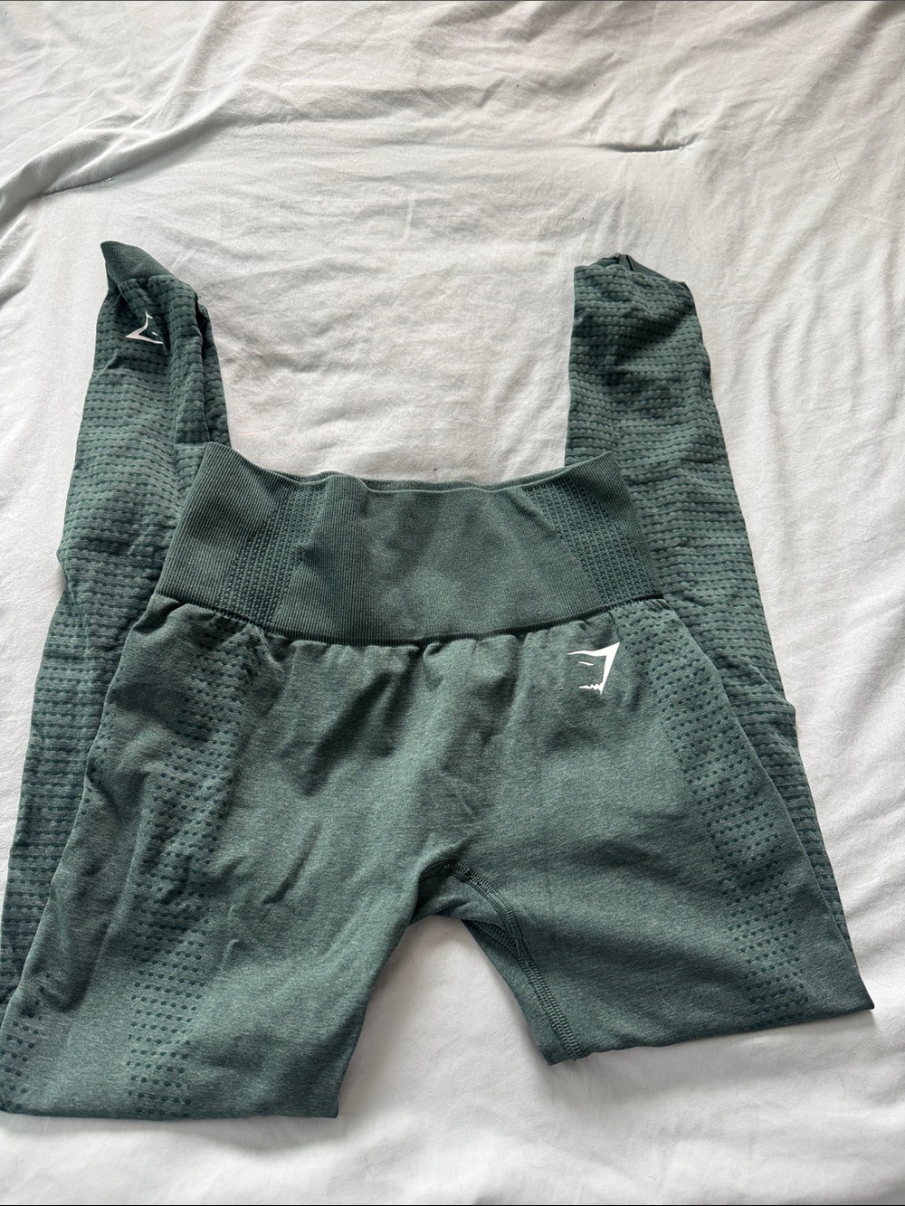 Gymshark Seamless High-Waist Leggings - Forest Green